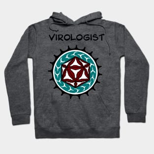 Virologist. Cute design for researchers who study viruses. Hoodie